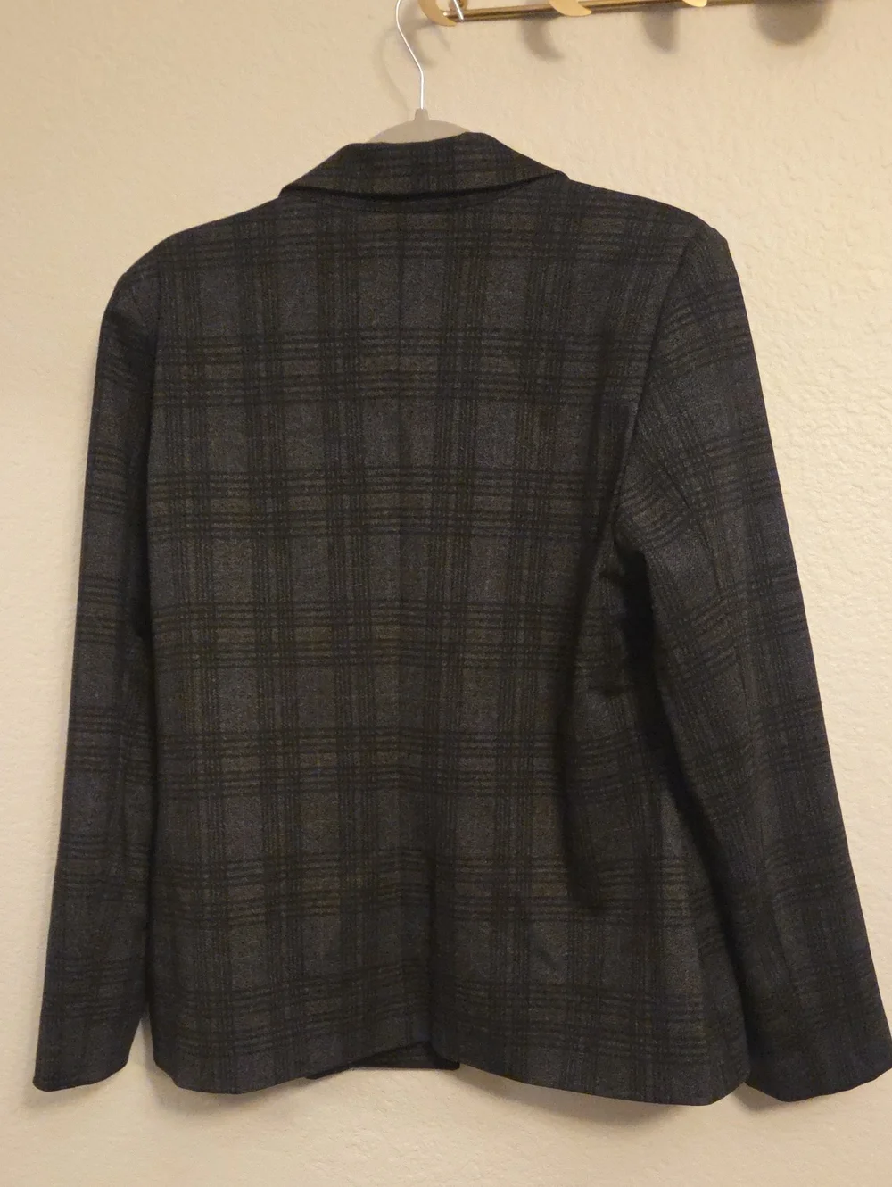 Plaid Womens Blazer